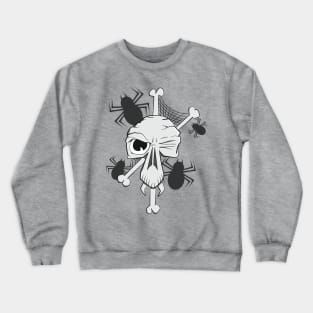 Skull and Spiders Crewneck Sweatshirt